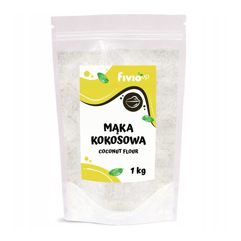 MĄKA KOKOSOWA Z KOKOSA 1000G - FIVIO UP