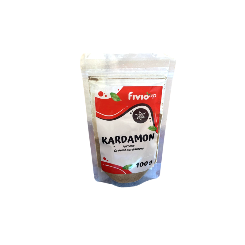Kardamon Mielony 100g - DeliFOOD