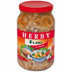 Herby Flaki w rosole 870 g