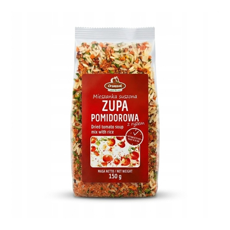 Zupa pomidorowa suszona mieszanka 150 g Orzeszek