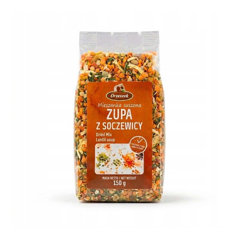 Zupa soczewicowa mieszanka suszona 150 g Orzeszek