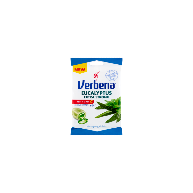 Verbena Cukierki ziołowe eukaliptus 60 g