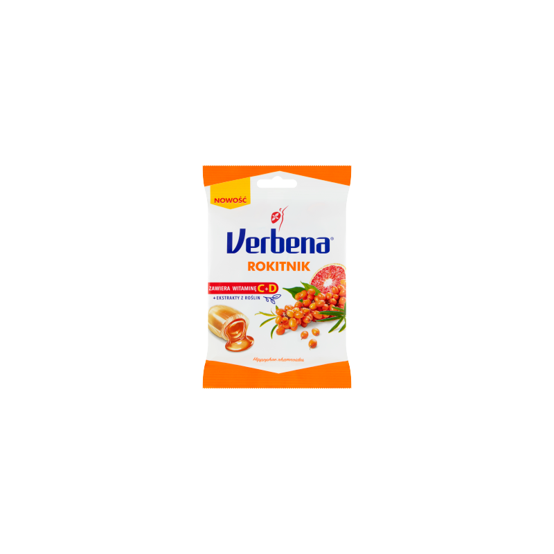 Verbena Ziołowe cukierki rokitnik 60 g