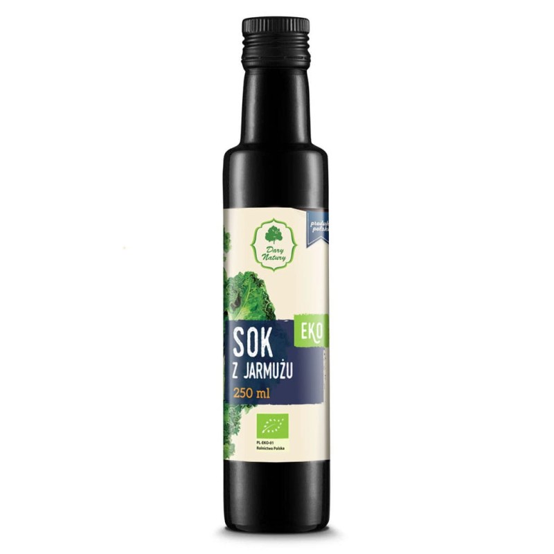 Dary Natury Sok z jarmużu 250 g Bio