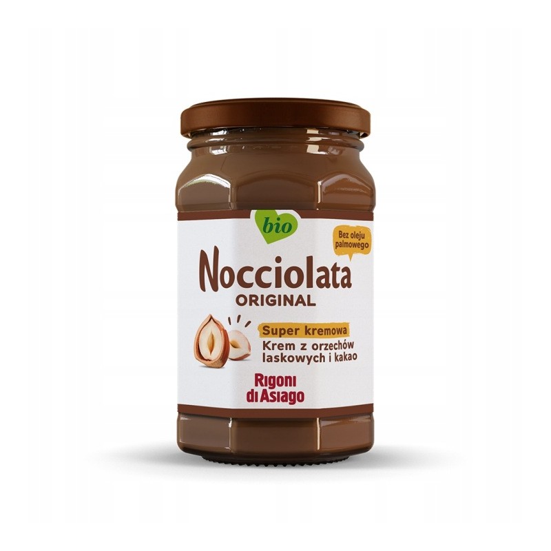 Nocciolata BIO - krem z orzechów laskowych i kakao 250 g