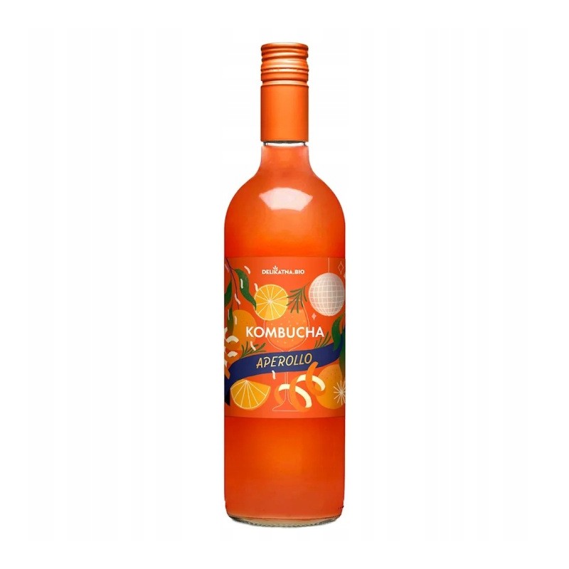 KOMBUCHA APEROLLO BIO 750 ml - DELIKATNA