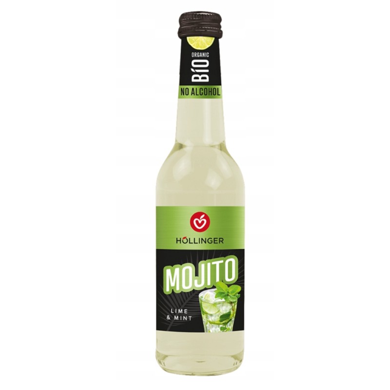 DRINK MUSUJĄCY BEZALKOHOLOWY MOJITO BIO 330 ml - HOLLINGER