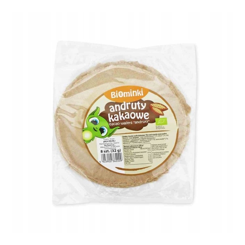 Andruty Kakaowe Bio 32 g Biominki