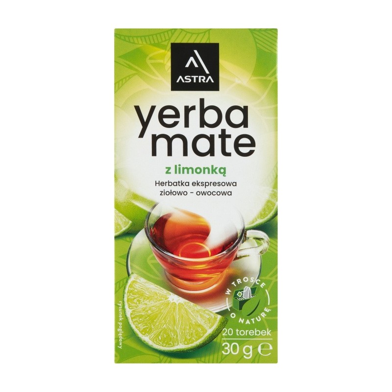 ASTRA YERBA MATE z limonką 20 torebek