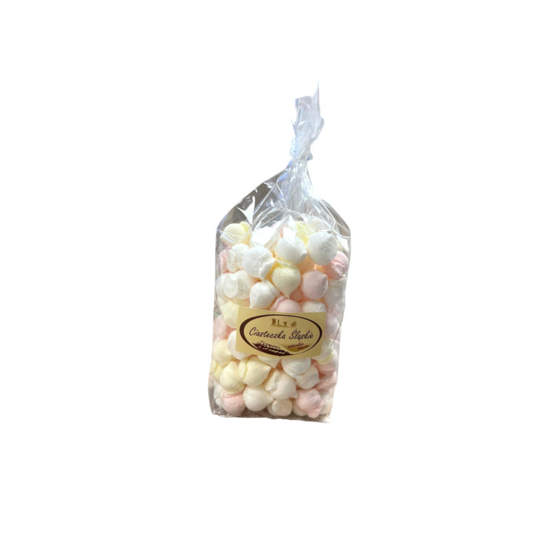 CIASTECZKA ŚLĄSKIE PEREŁKI BEZOWE 100G