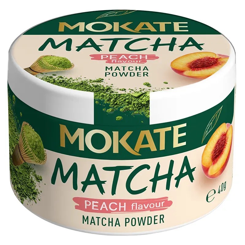 Mokate Matcha o smaku brzoskwiniowym MOKATE 40g