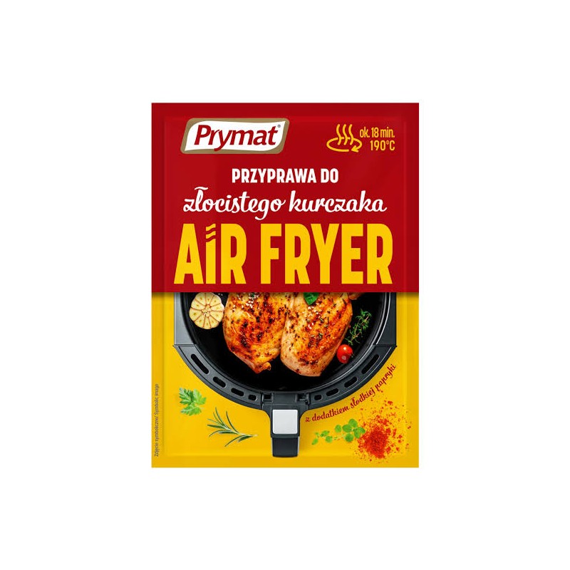 Przyprawa do złocistego kurczaka Air Fryer 30g - Prymat drobiu fileta