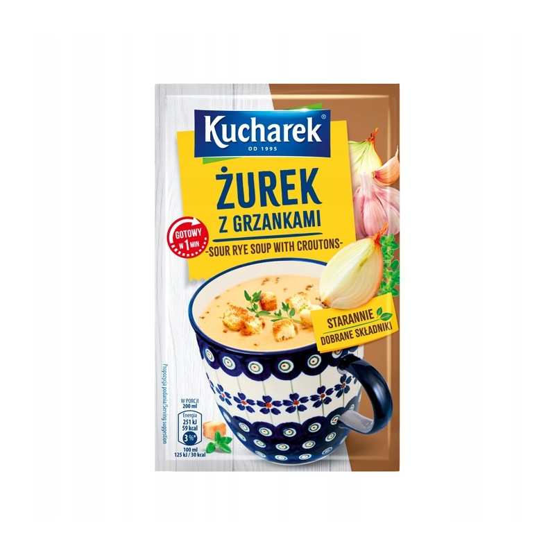 Kucharek - Żurek z grzankami 17g