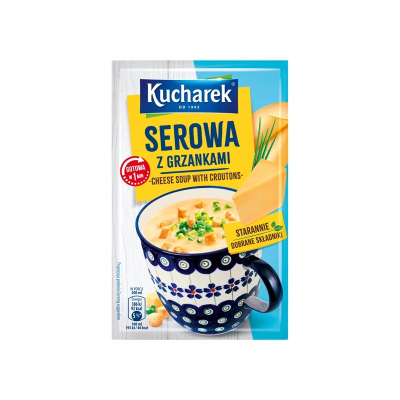 Kucharek - Serowa z Grzankami 21g
