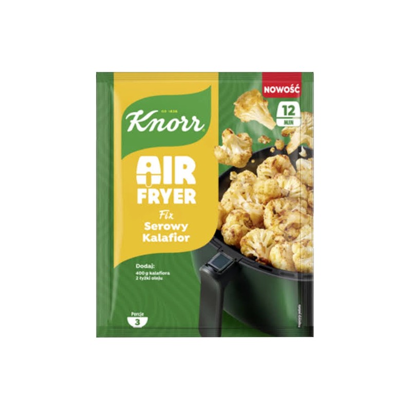FIX KNORR AIR FRYER SEROWY KALAFIOR 33G 3 porcje