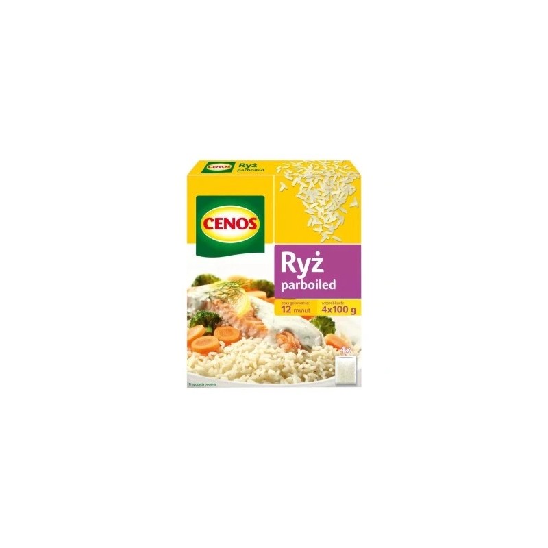 CENOS RYŻ PARBOILED 4X100G