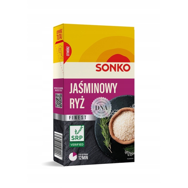 SONKO RYŻ JAŚMINOWY STABILO 300G
