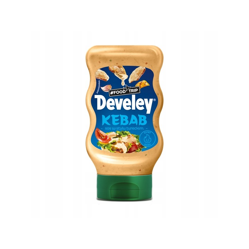 Sos DEVELEY do Kebaba 300ml Czosnkowo-Ziołowy Do Mięs Wrapów