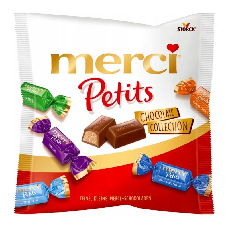 Cukierki Merci Petits Chocolate Collection 125 g