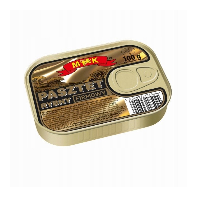 Pasztet rybny firmowy MK 100g