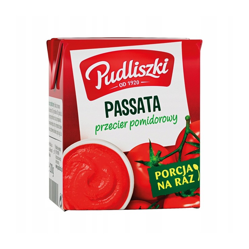 Pudliszki Passata przecier pomidorowy 210 g