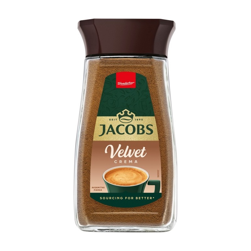 JACOBS kawa rozpuszczalna Velvet 200g słoik Crema