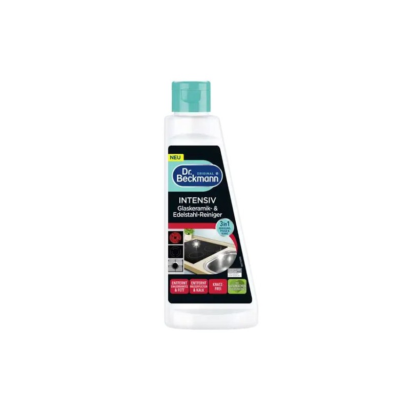 Dr. Beckmann Mleczko do płyt indukcyjnych i stali nierdzewnej 250ml 3w1