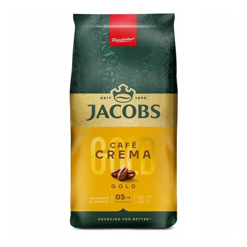 Kawa ziarnista mieszana Jacobs Crema Gold 1kg