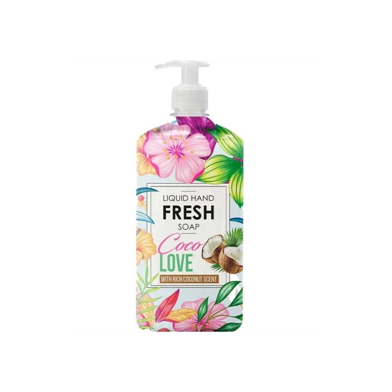 Mydło w płynie Fresh Coco LOVE kokosowe 1 litr