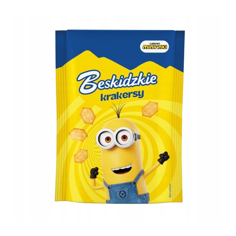 Krakersy Beskidzkie Minionki 90 g extra chrupiące