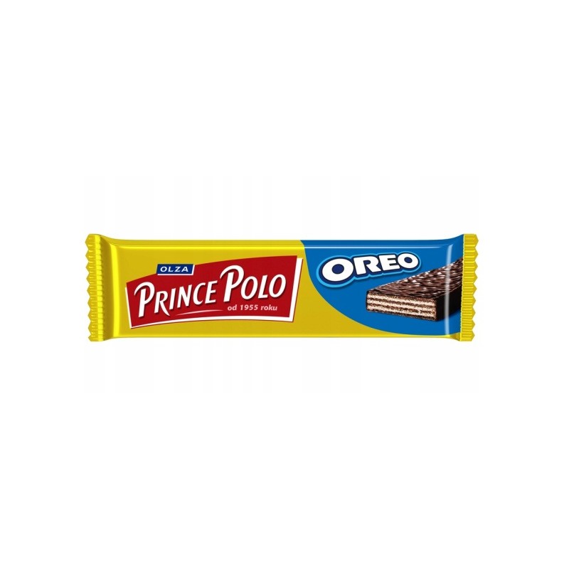 Prince Polo Oreo XXL 45 g wafelek w czekoladzie ciasteczkowy
