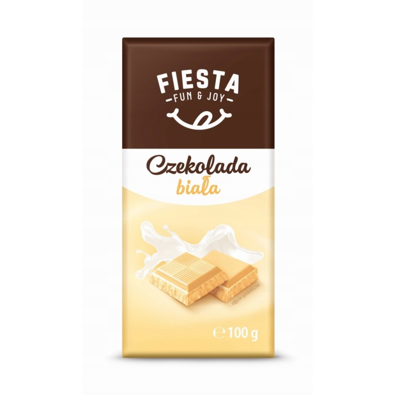 Fiesta czekolada biała 90g