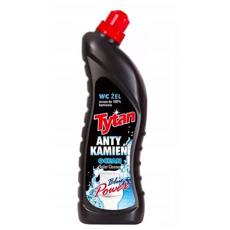 TYTAN ANTY-KAMIEŃ Żel do mycia WC BLUE POWER OCEAN 700g
