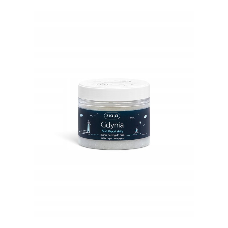 ZIAJA GDYNIA AQUAport morski peeling do ciała 300 ml