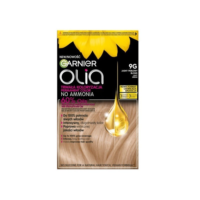 Garnier Olia Farba do włosów 9G Light Greige