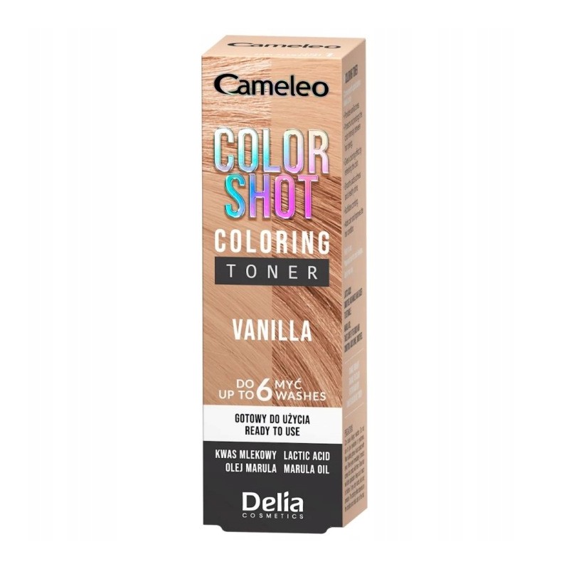 Cameleo Color Shot toner do włosów Vanilla 60ml