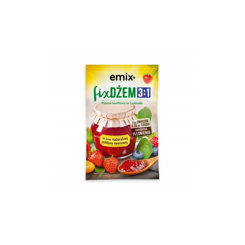 Emix Fix DŻEM 3:1 mieszanka żelująca 40g