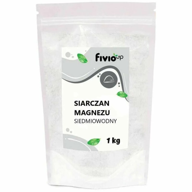 Siarczan Magnezu 1kg Sól Gorzka - DeliFOOD