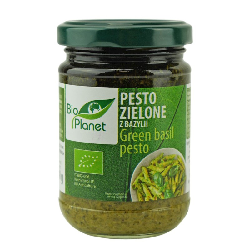 PESTO ZIELONE BIO 140 g - BIO PLANET