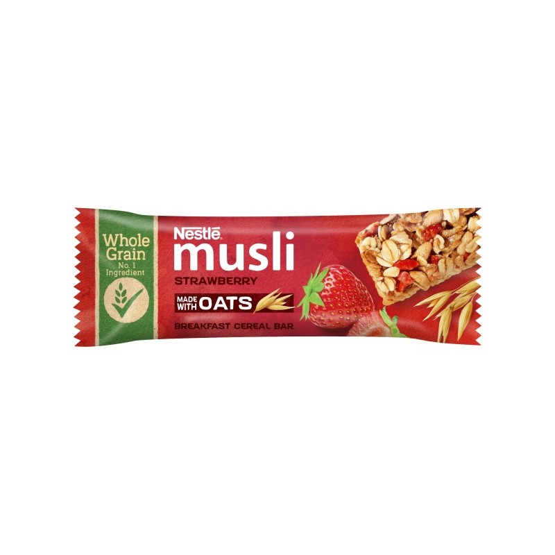 Nestlé baton śniadaniowy musli z truskawkami 35 g