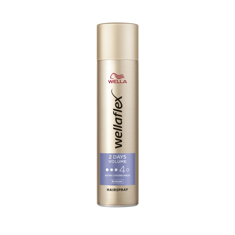 Wellaflex lakier do włosów 2nd day volume 4 75 ml DWUDNIOWA OBJĘTOŚĆ