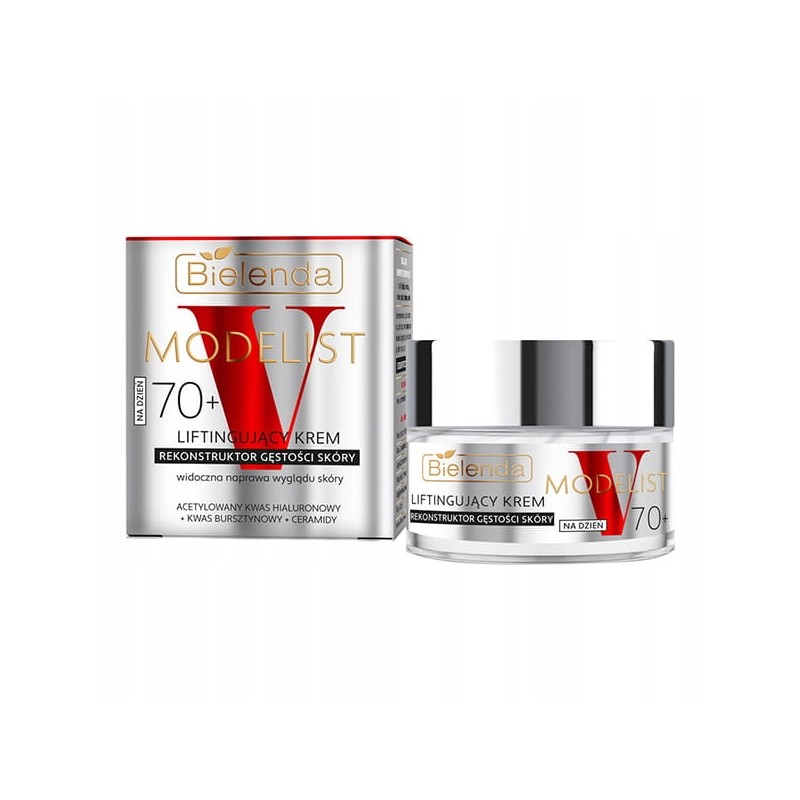 BIELENDA V-MODELIST krem/rekonstruktor do twarzy 70+, 50 ml