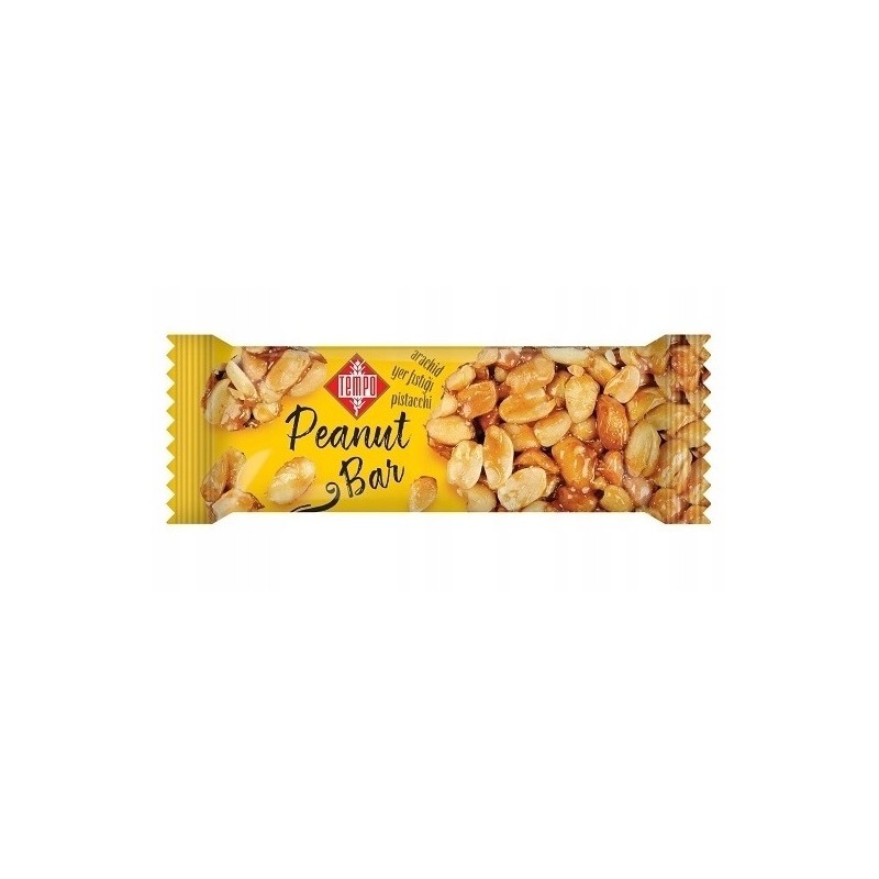 Baton chrupiące orzeszki ziemne 40g TEMPO