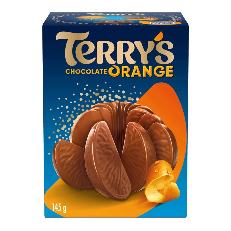 Czekolada mleczna Terry's Chocolate Orange Milk Ball niebieska 145 g