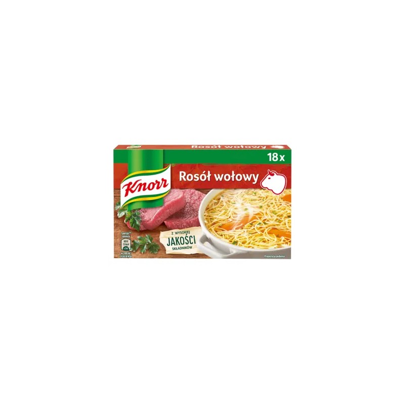 Knorr Rosół wołowy 18 x 10 g