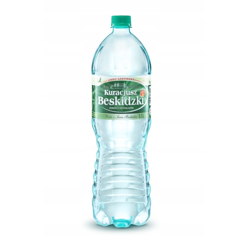 Kuracjusz Beskidzki 1,5l lekko gazowany BEZ KAUCJI