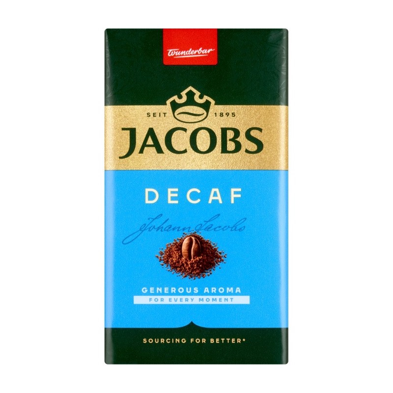 Kawa mielona bezkofeinowa Jacobs Decaf 250 g