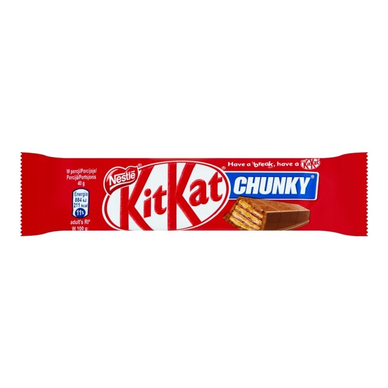 NESTLE Kit Kat Chunky baton z grubą warstwą czekolady 40 g