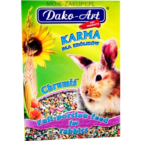 Pokarm dla królika 500g DAKO-ART